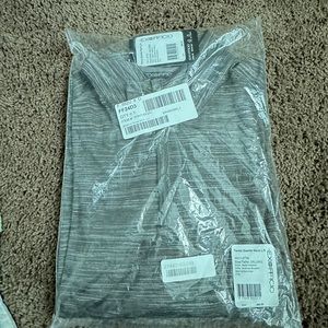 Thermo Quarter neck 2XL new un package gray